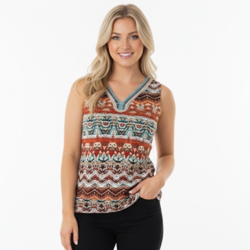 Alyx boho sleeveless top size medium